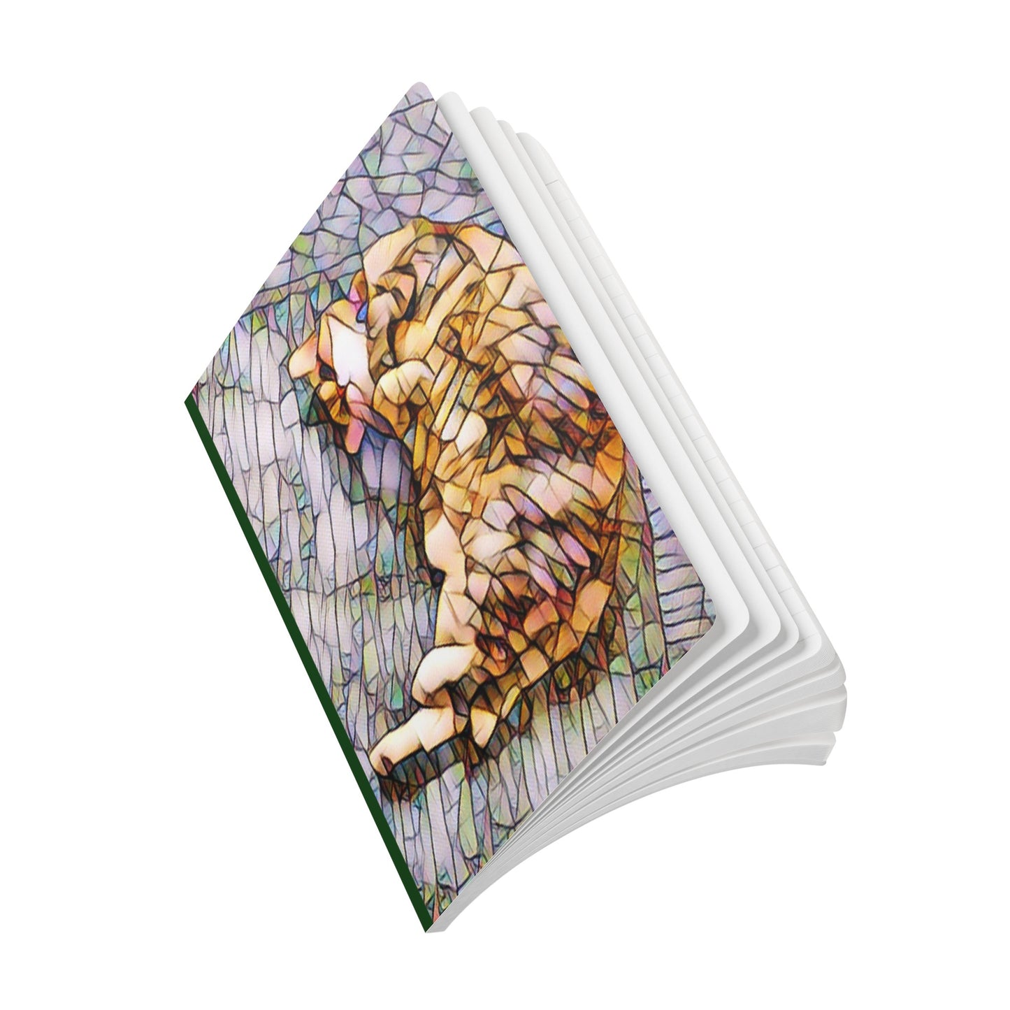 Softcover Journal - Kitty Curl