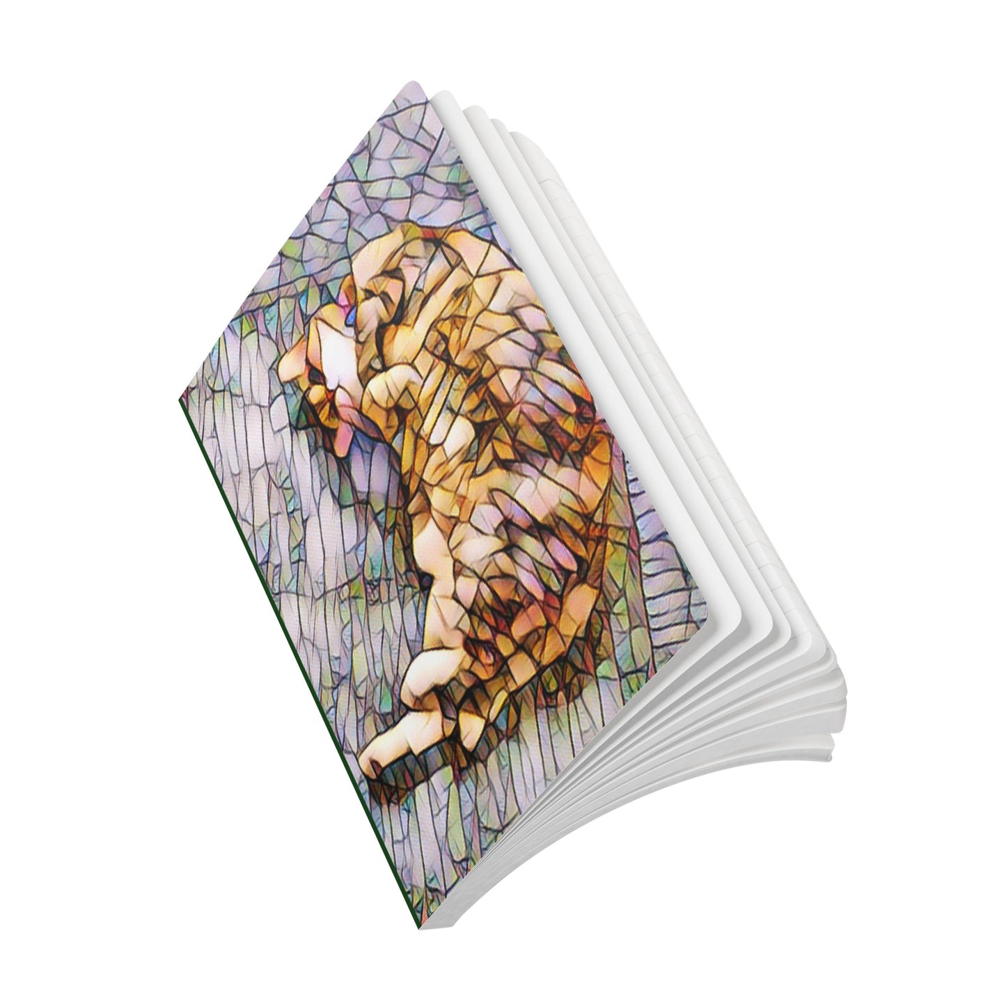 Softcover Journal - Kitty Curl